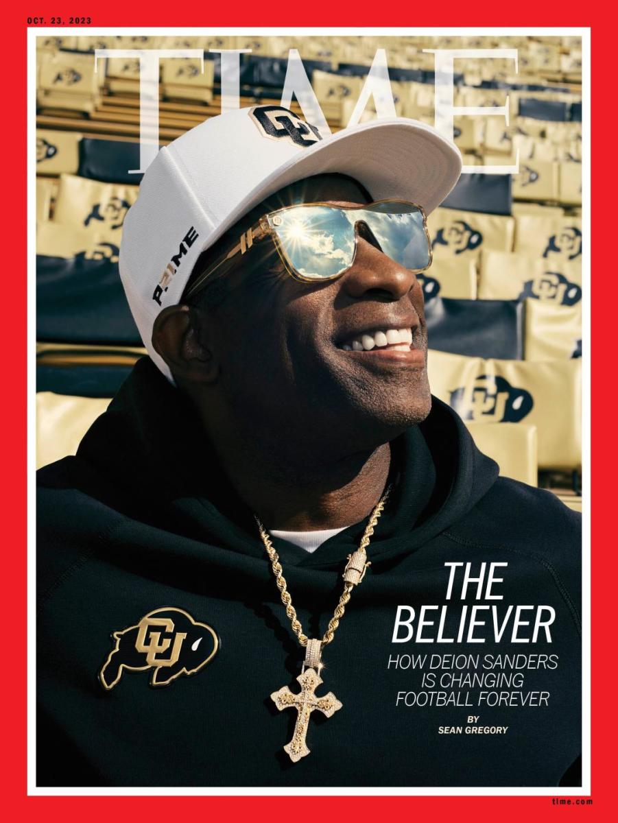 Deion Sanders Featured On Time Magazine Cover - HBCU Legends