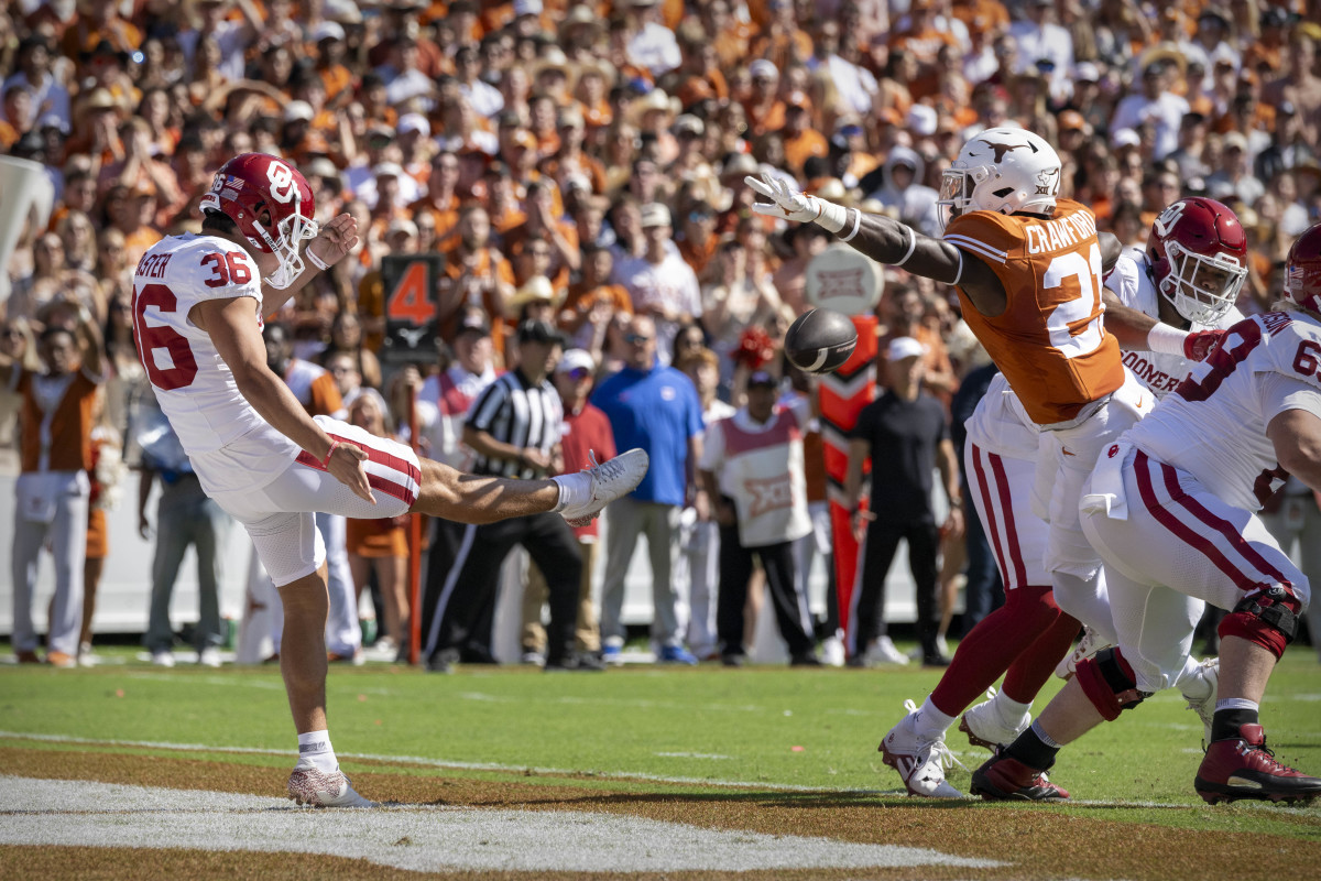 Why Special Teams Miscues Didn’t Cost Oklahoma In Win Over Longhorns ...