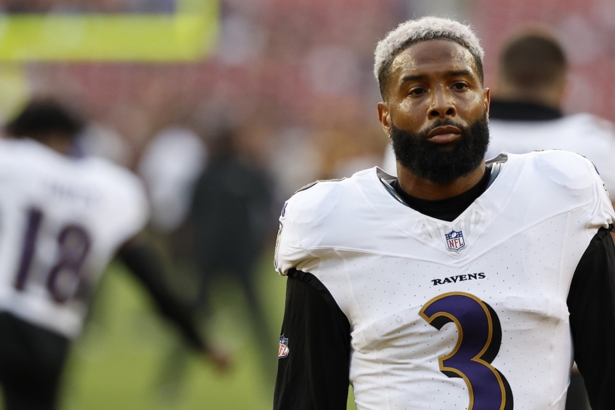 Baltimore Ravens WR Odell Beckham Jr. Injured vs. Pittsburgh Steelers ...