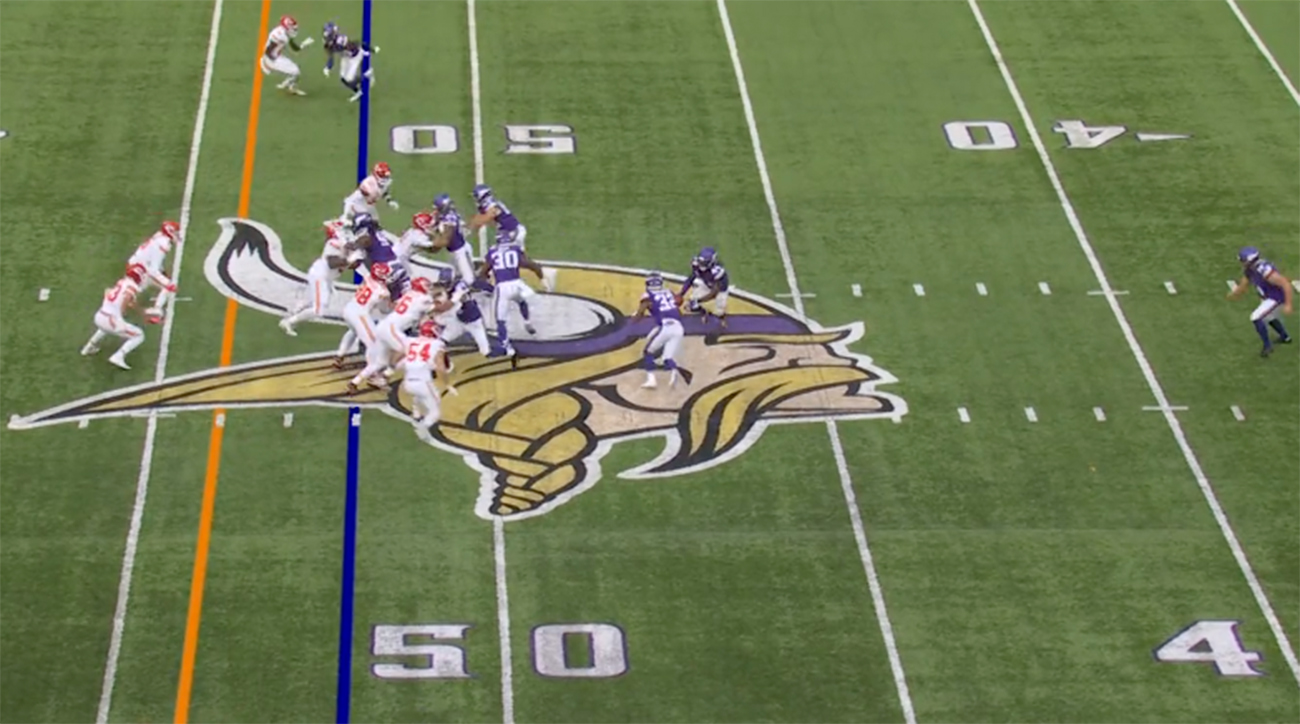 Vikings vs Bears: Bears score touchdown on fake punt 