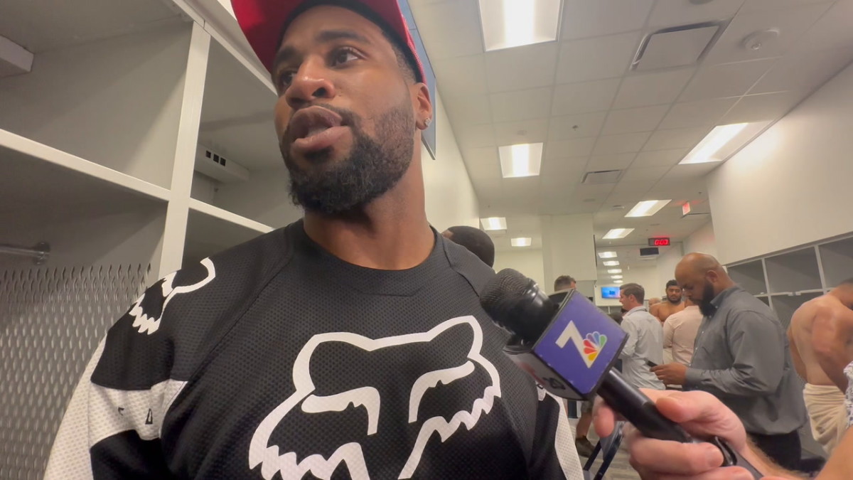 Haason Reddick after his two-sack game vs. LA Rams