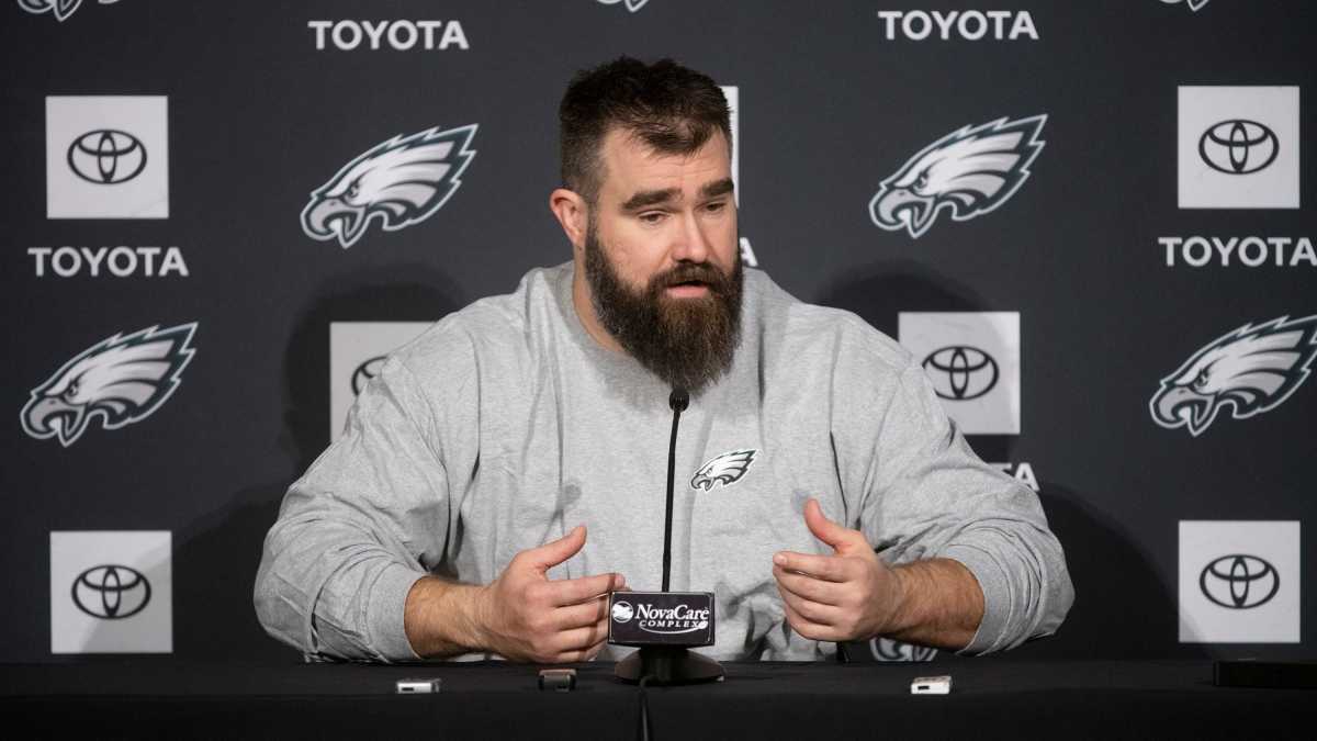 Eagles Jason Kelce's heartwarming parenting moment: How a scare led to an  adorable visit to the doctor