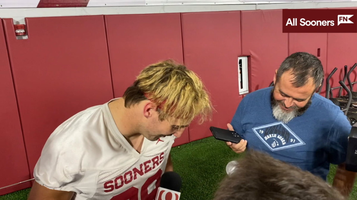 WATCH: Oklahoma LB Danny Stutsman Interview - Sports Illustrated ...