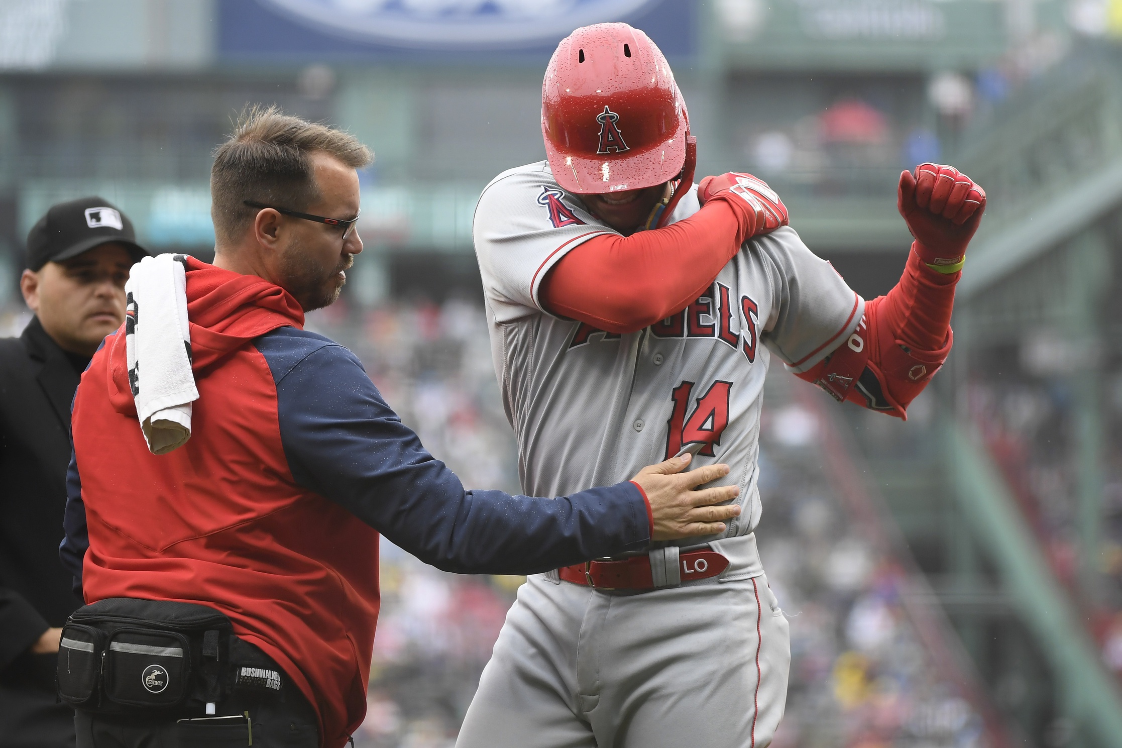 Angels' top prospect gets brutally honest on potential season-ending injury