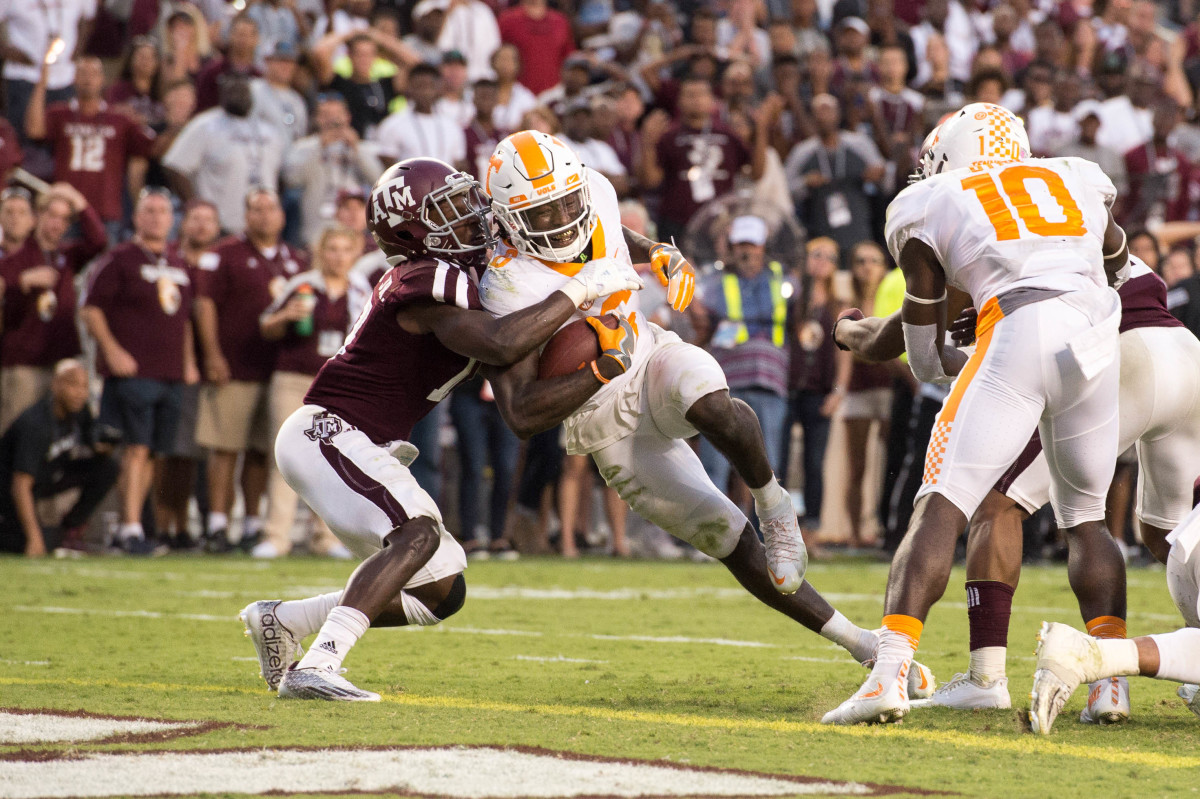 Tennessee Volunteers RB Alvin Kamara. (Photo by Jerome Miron of USA Today Sports)