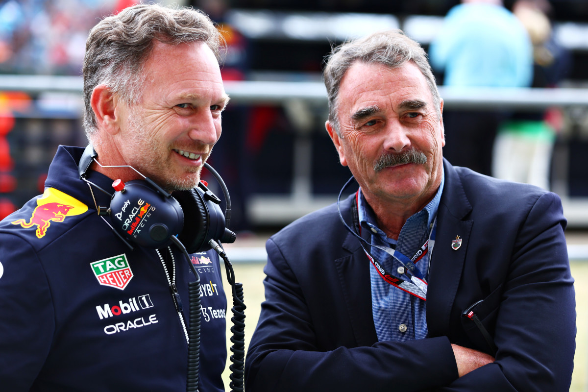 Christian Horner - Nigel Mansell