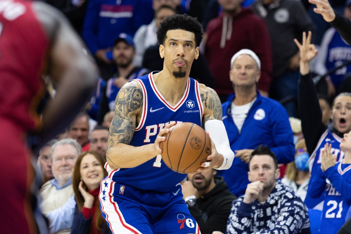 Danny Green had a solid first game back at home for the Sixers.