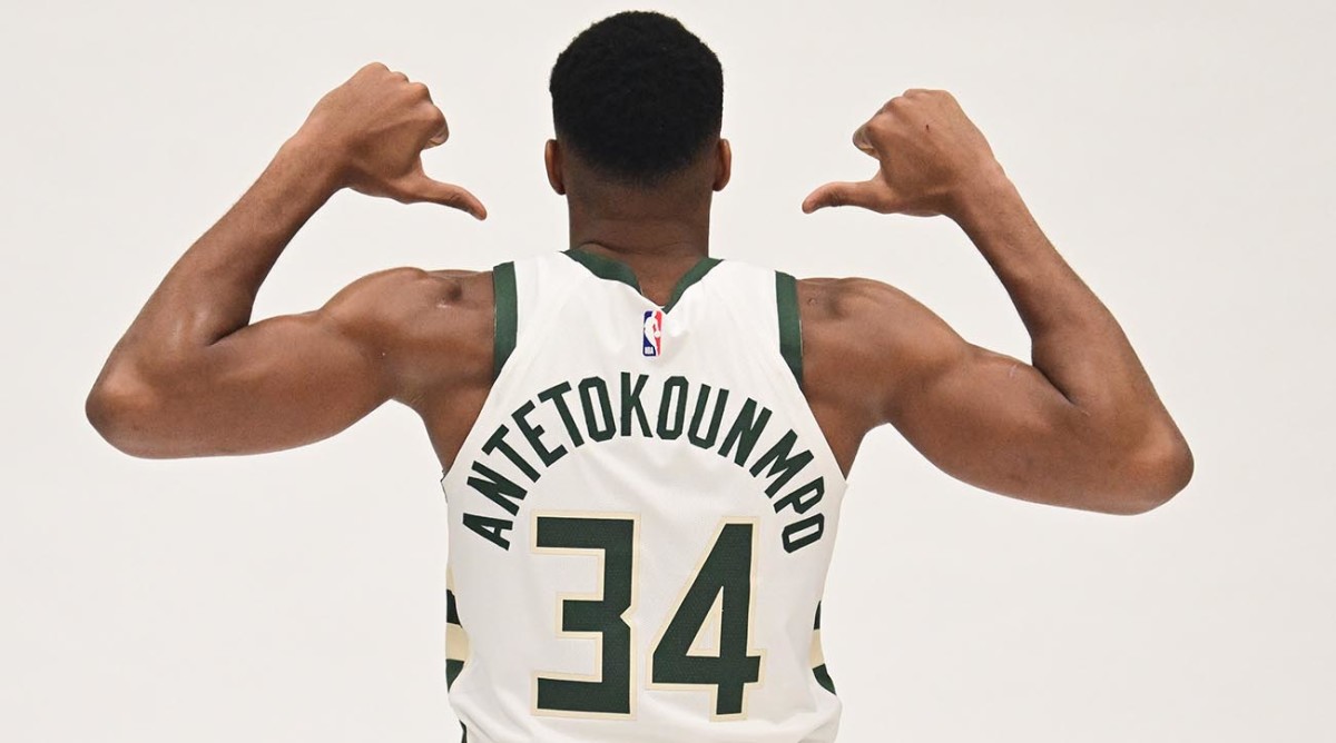 Milwaukee Bucks center Giannis Antetokounmpo