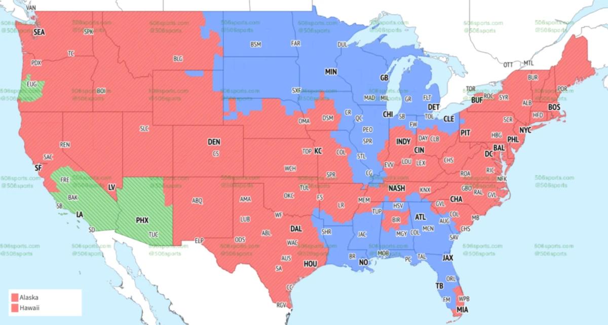 Broadcast Map - LionsBucs