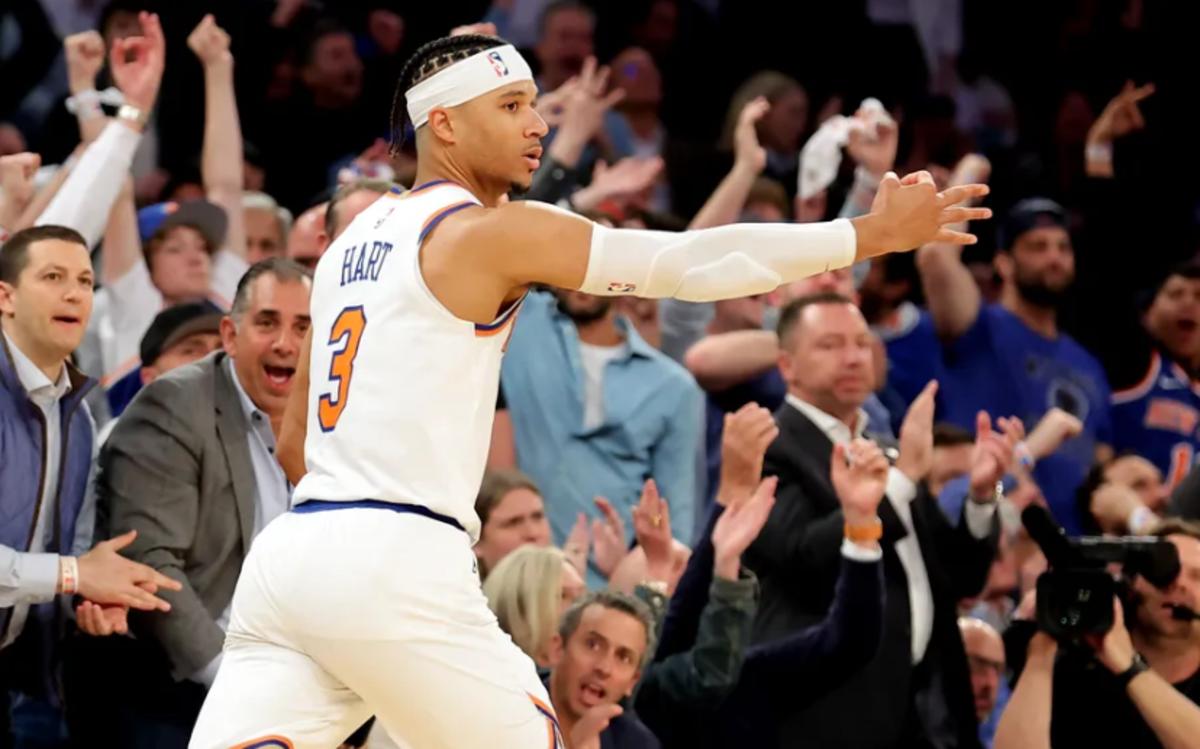 Hart was an undeniable spark plug to the Knicks' playoff push