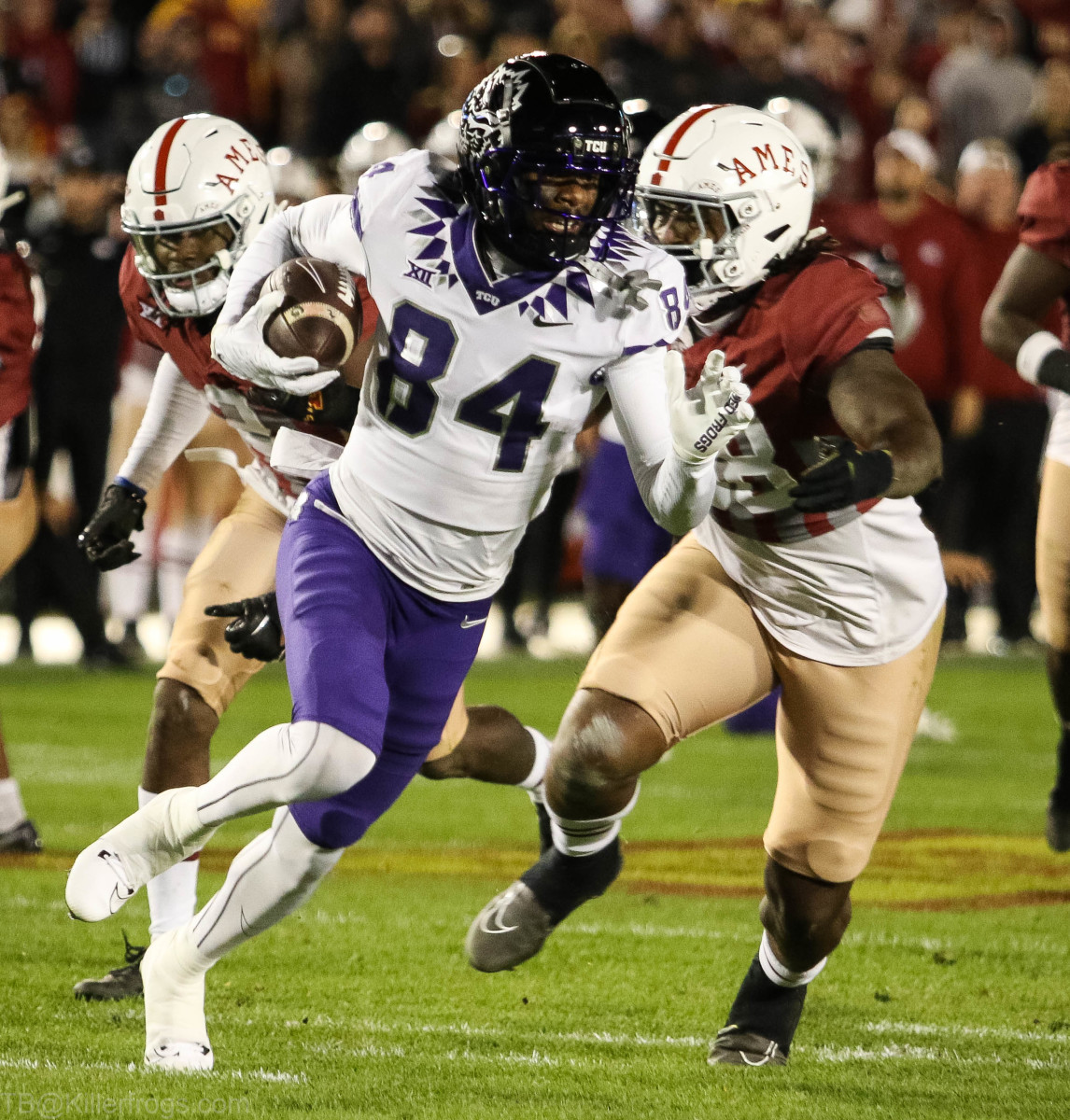 TCU wide receiver Warren Thompson