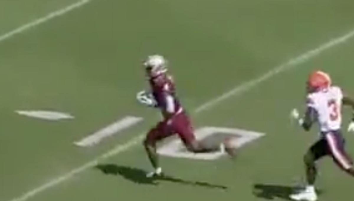 WATCH: Keon Coleman Extends Florida State's Lead With Long Touchdown ...