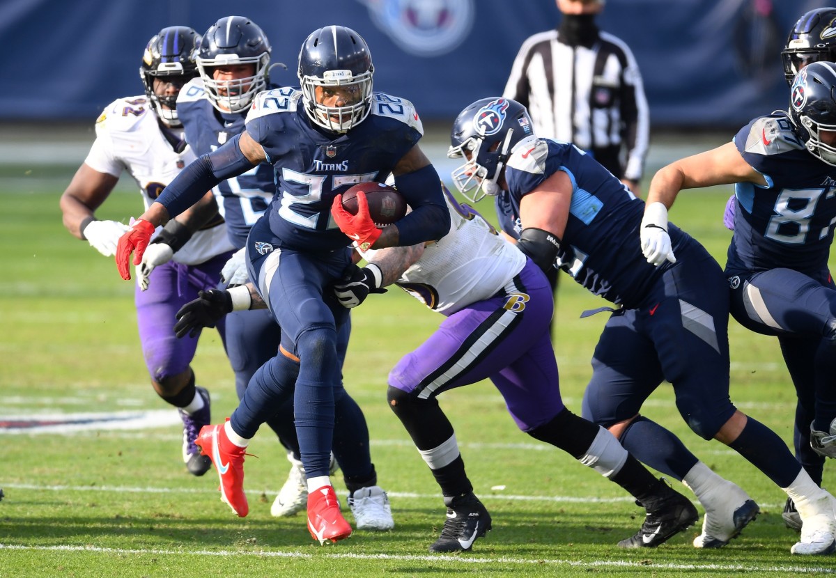 WATCH: Derrick Henry Scores From 15 Yards Out Against Baltimore Ravens ...