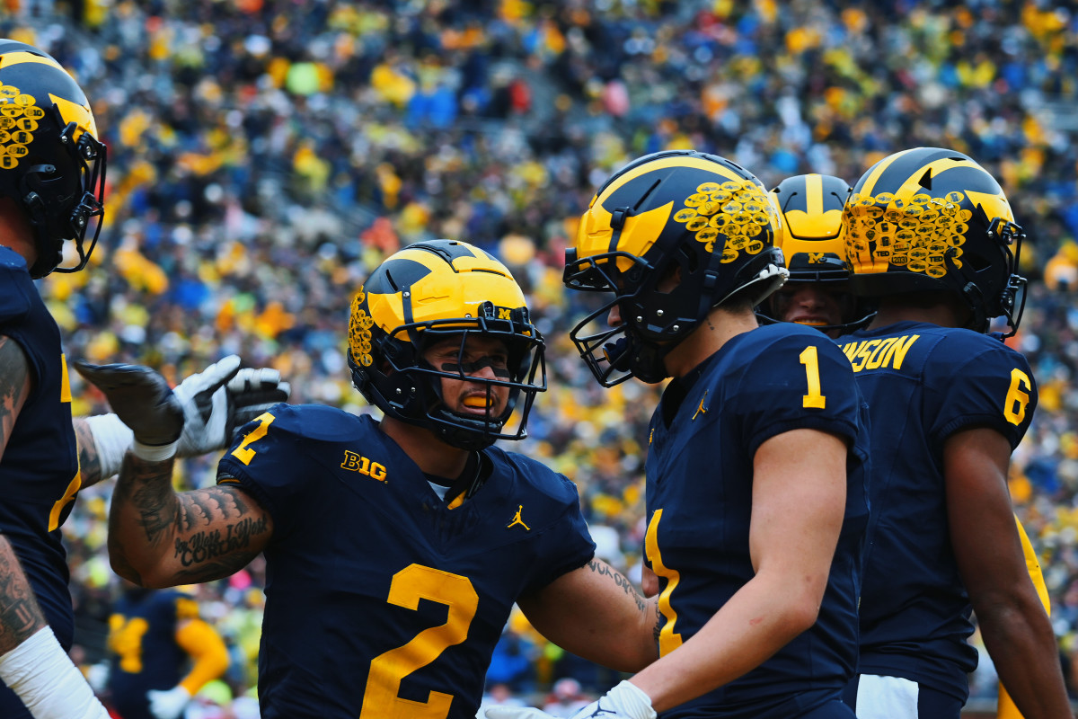 Michigan Football Statistical Leaders From 2023 Regular Season