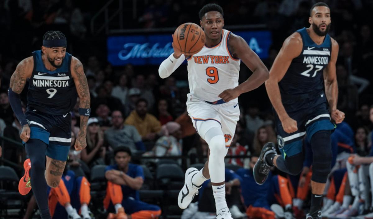 RJ Barrett Busy, But New York Knicks Bitten By Minnesota Timberwolves In  Preseason Tilt - Sports Illustrated New York Knicks News, Analysis and More