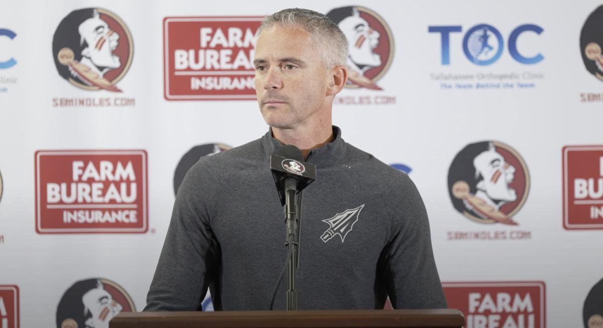 Florida State Head Coach Mike Norvell Previews Top-25 Matchup Against ...