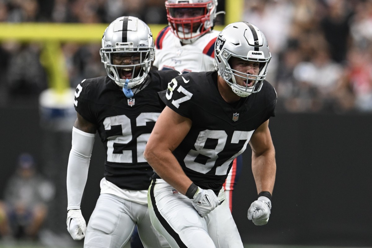 Las Vegas Raiders' Michael Mayer a Rookie of the Week candidate - Sports  Illustrated Las Vegas Raiders News, Analysis and More