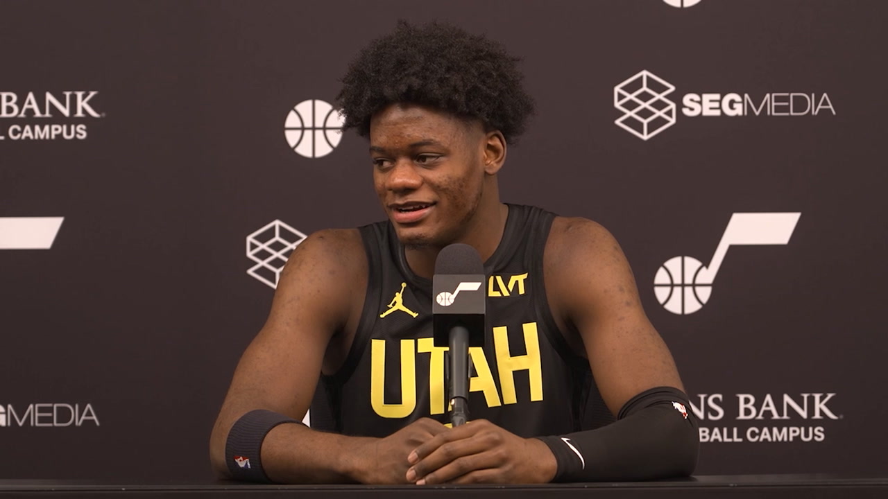 Utah Jazz Rookie Taylor Hendricks Reveals Veteran Pushing Him Hardest