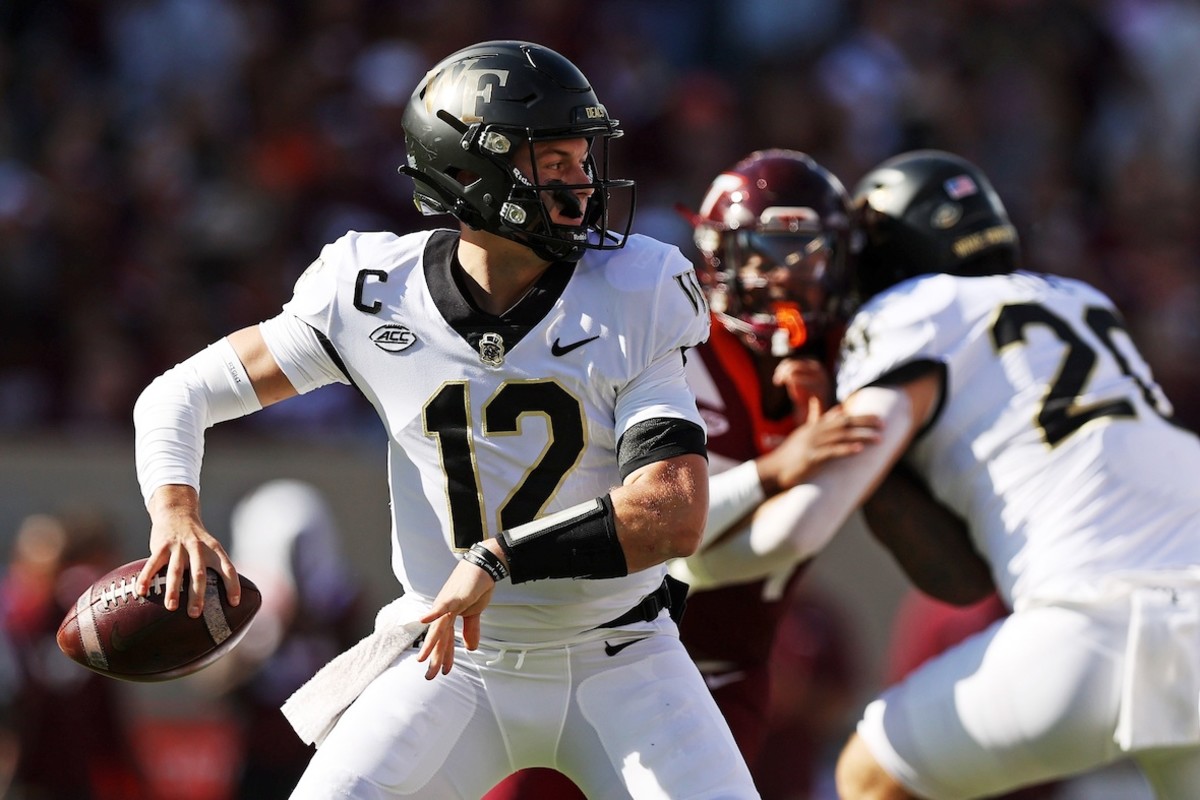 Update on Wake Forest s QB Situation for Pitt Panthers Game