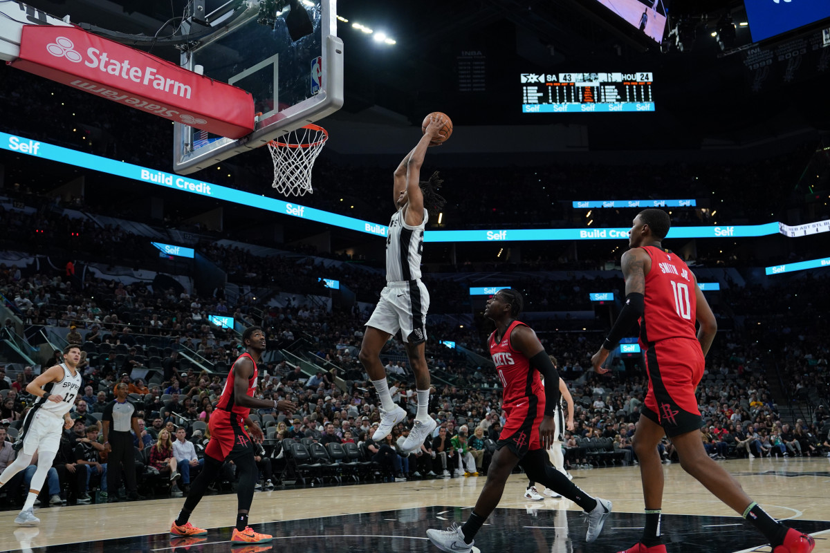 Houston Rockets: Preseason includes games vs. Spurs, Victor Wembanyama