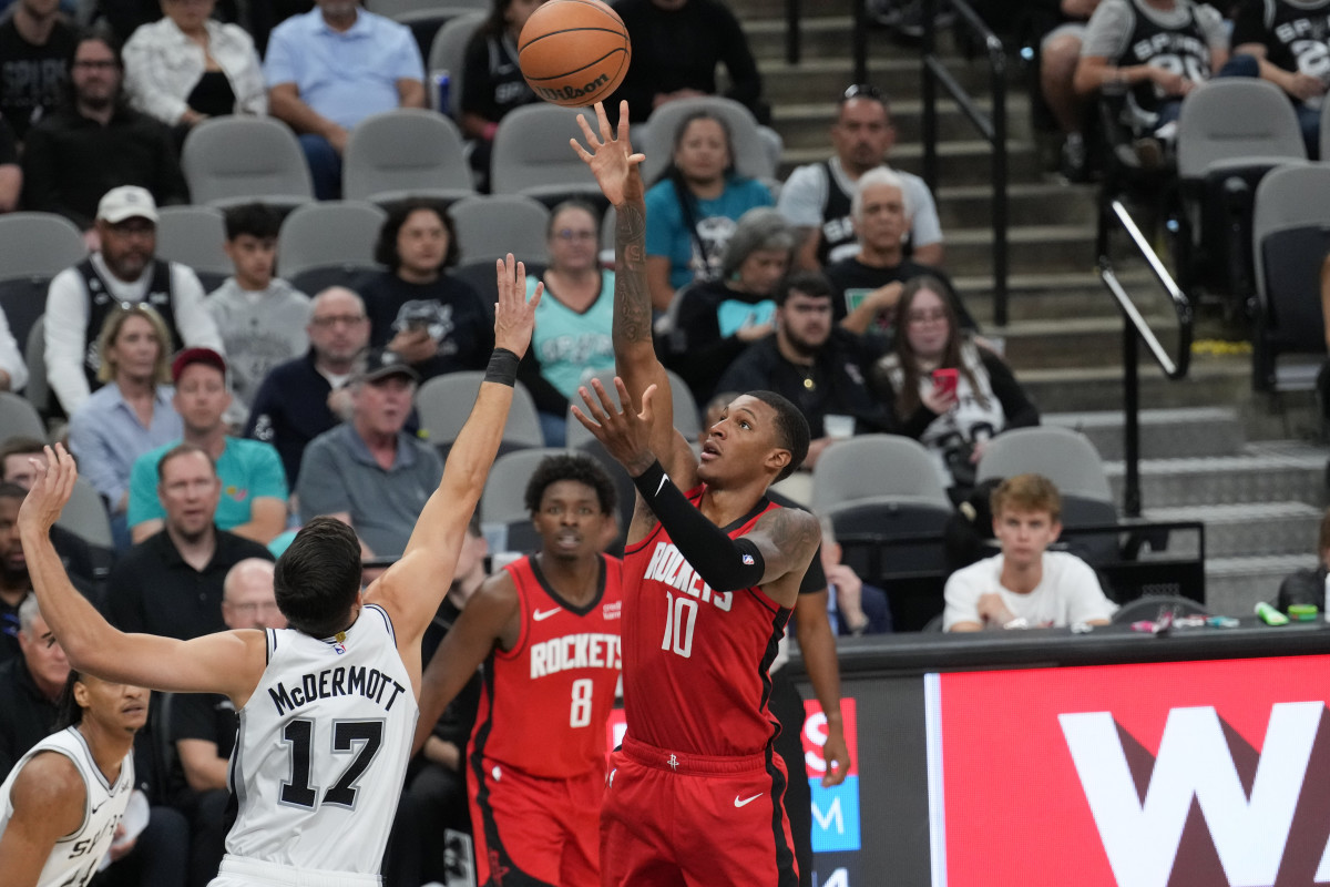 Houston Rockets: Preseason includes games vs. Spurs, Victor Wembanyama