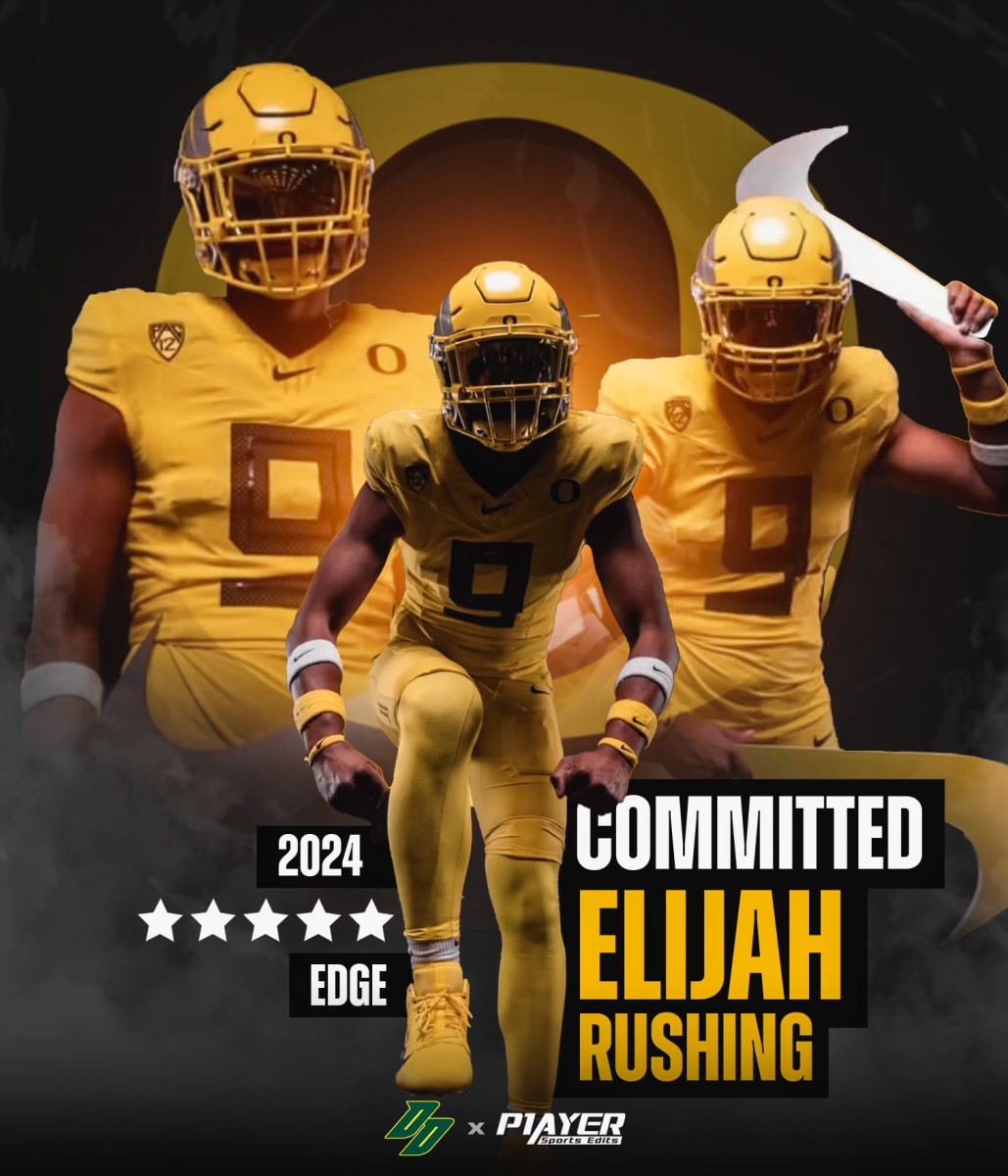 Elijah Rushing Commitment Graphic