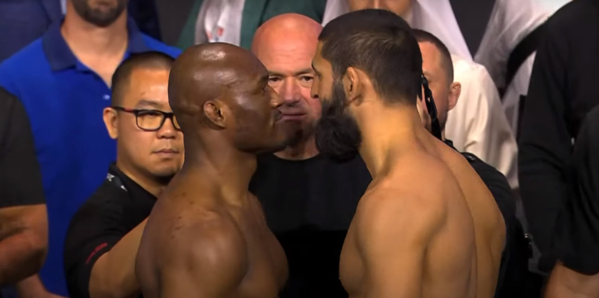 Kamaru Usman vs. Khamzat Chimaev - UFC 294 ceremonial weigh-ins