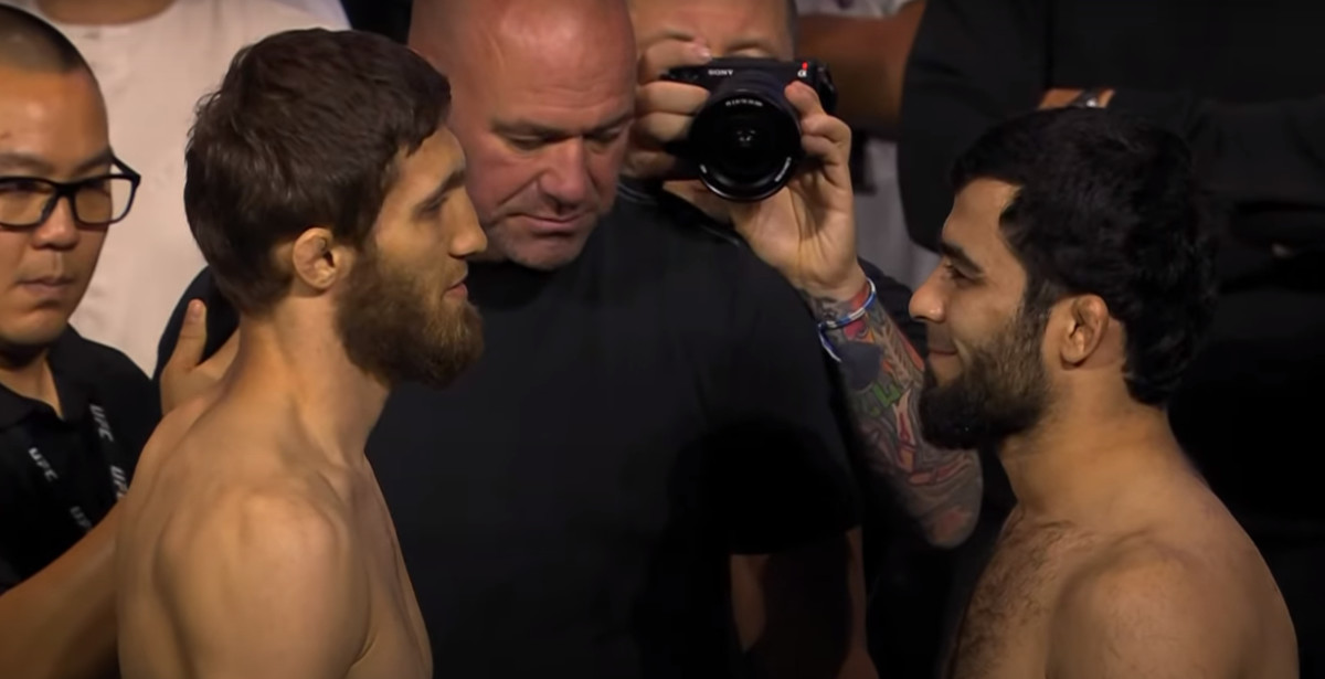 Said Nurmagomedov vs. Muin Gafurov - UFC 294 Ceremonial Weigh-ins