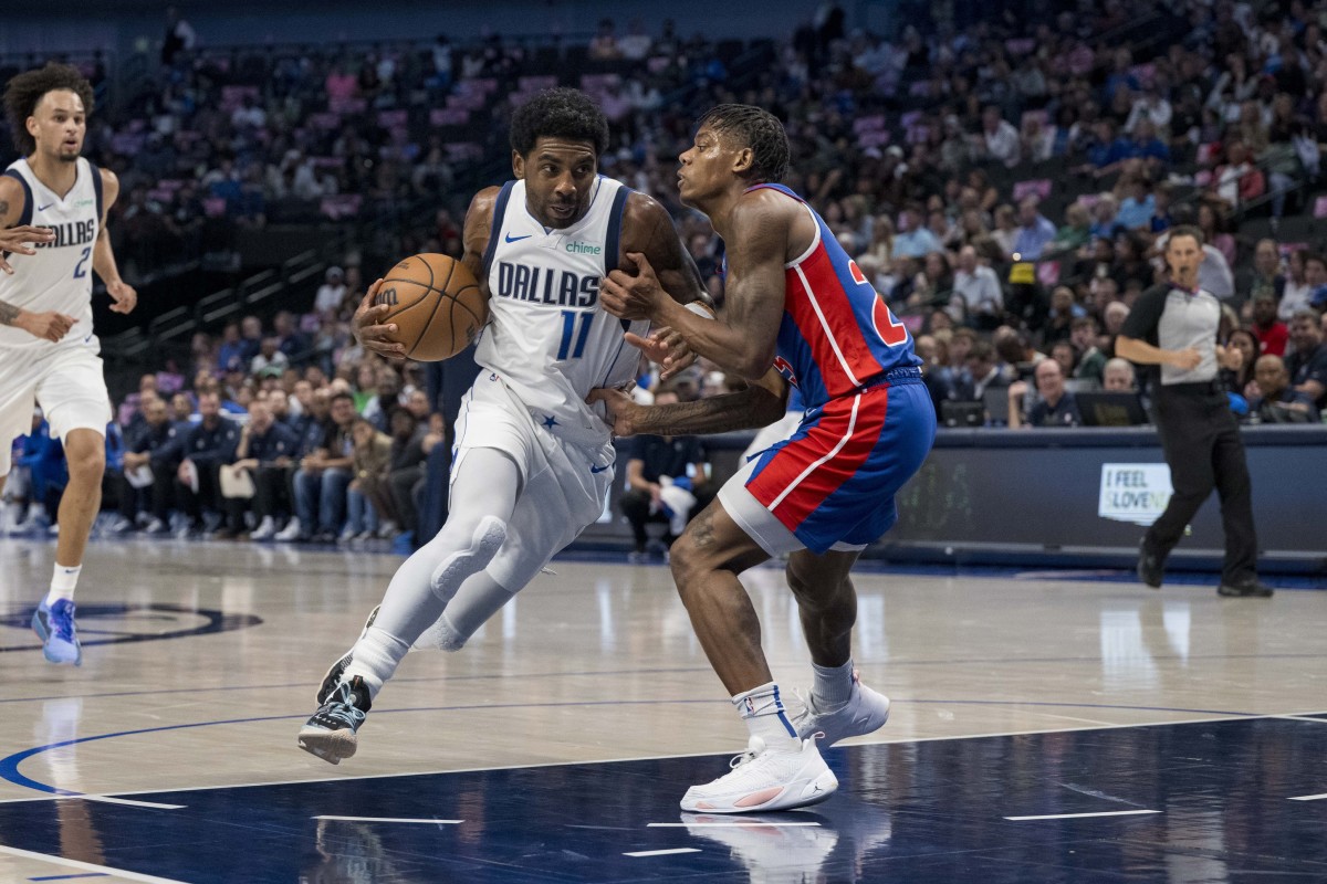 Kyrie Irving Josh Green Lead Dallas Mavs Hot Scoring in Win vs. Detroit Pistons Sports Illustrated Dallas Mavericks News Analysis and More