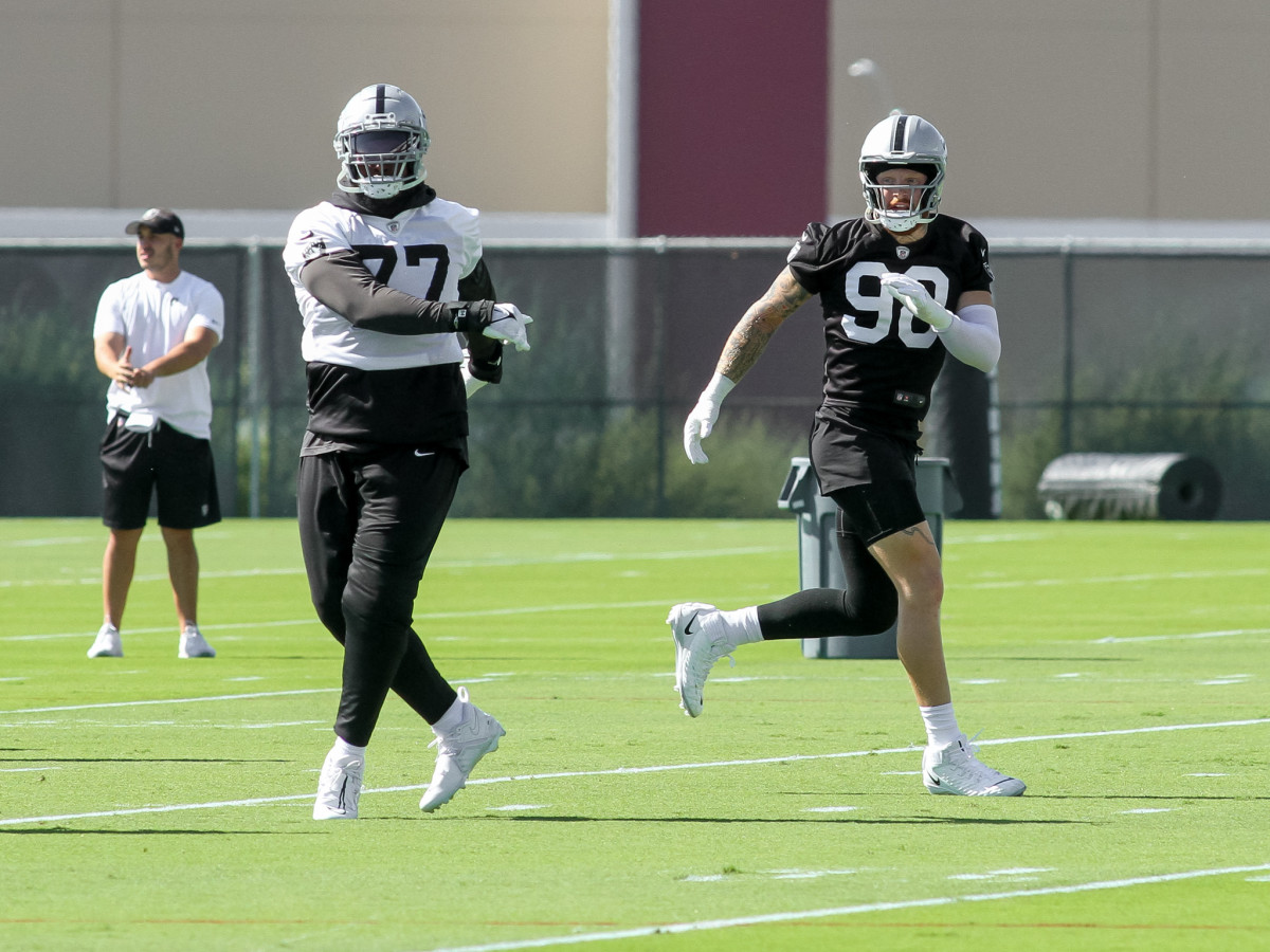 Take A Pictorial Tour Of Las Vegas Raiders Practice This Week - Sports ...