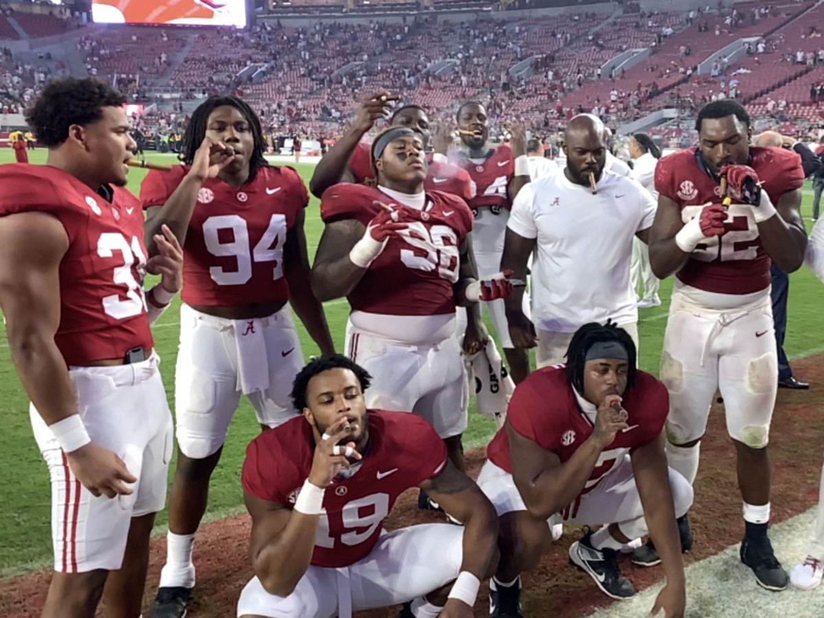 Notebook Smell of Victory not so Sweet for Some Alabama Players