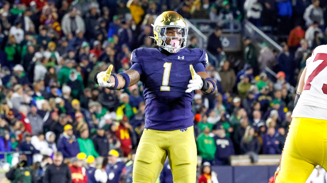 NFL Scouting Combine Presents Big Opportunity For Notre Dame Edge ...