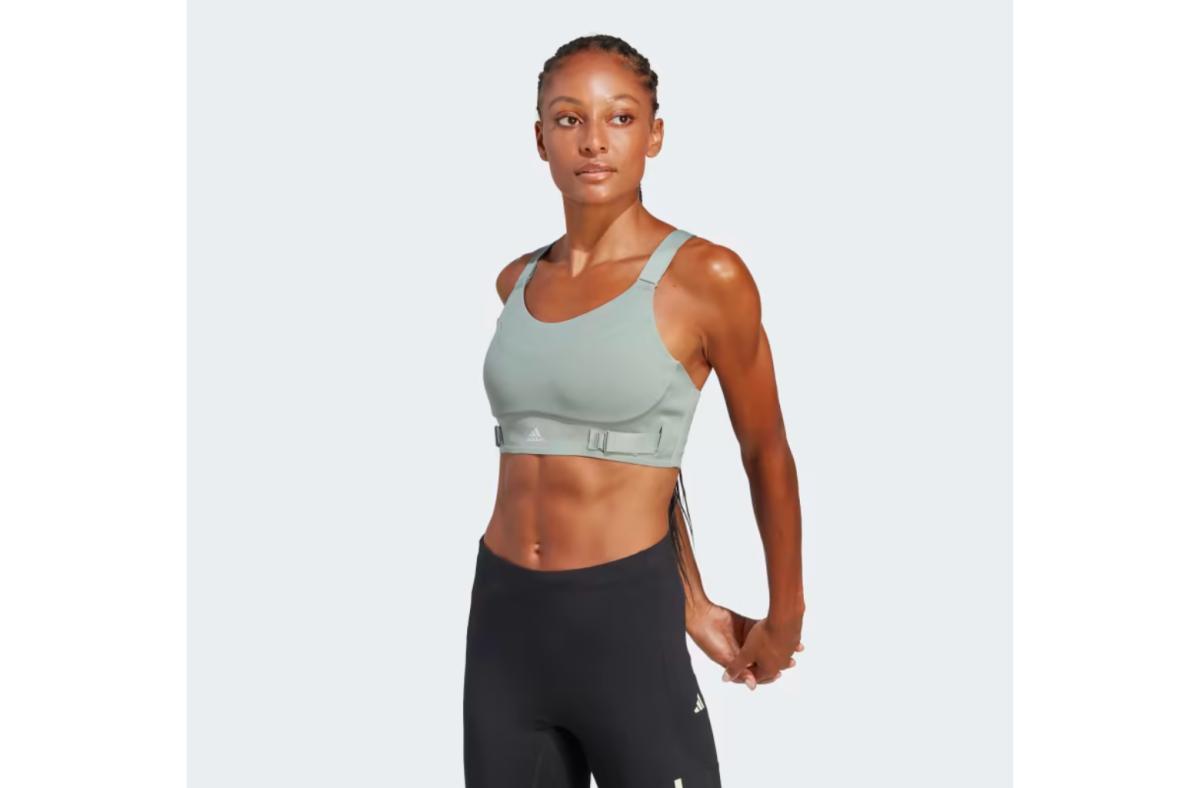 Good sports bras help women run faster
