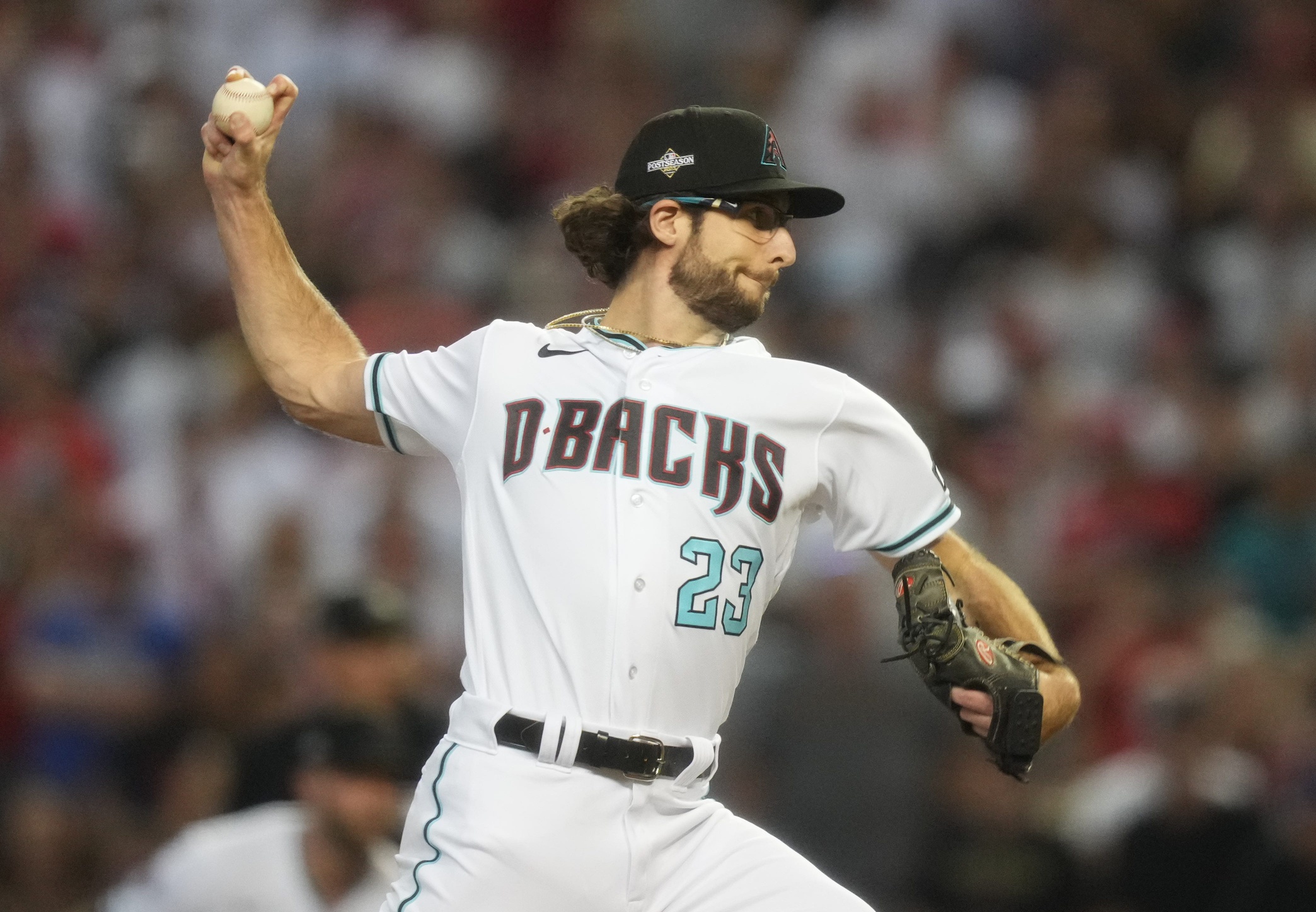 Diamondbacks pitcher Zac Gallen, on catcher Gabriel Moreno