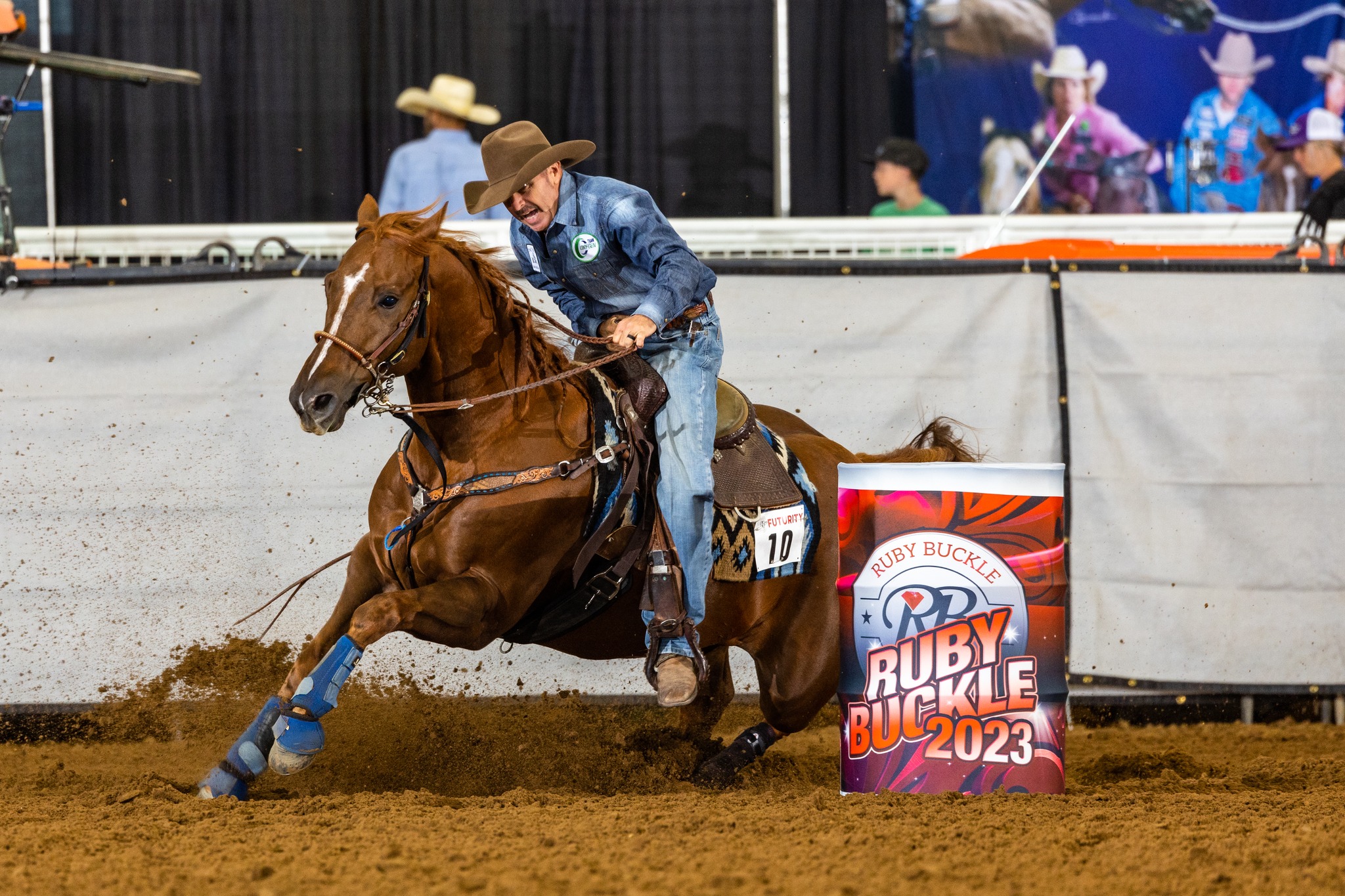 Ruby Buckle Crowns 2023 Futurity Champion at East Barrel Race Sports