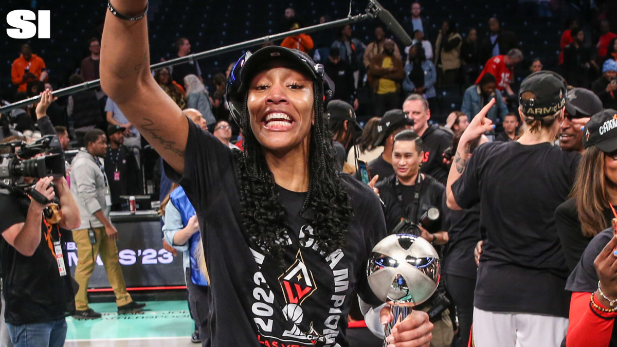 A'ja Wilson Still Celebrating Aces Championship - Sports Illustrated