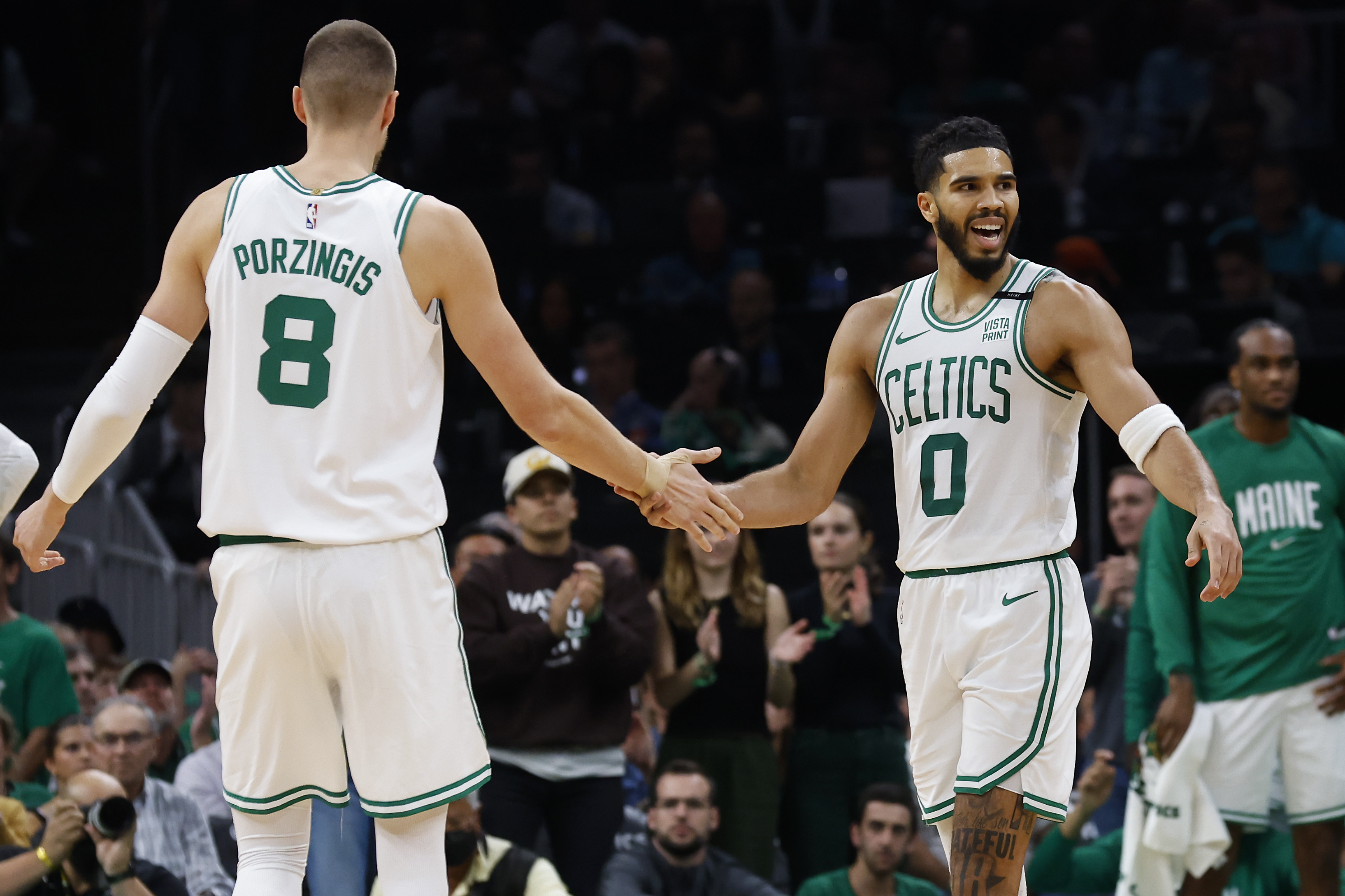 Kristaps Porzingis: 'What Can I Say, It's Just Hard To Guard Us, Honestly'  - Sports Illustrated Boston Celtics News, Analysis and More