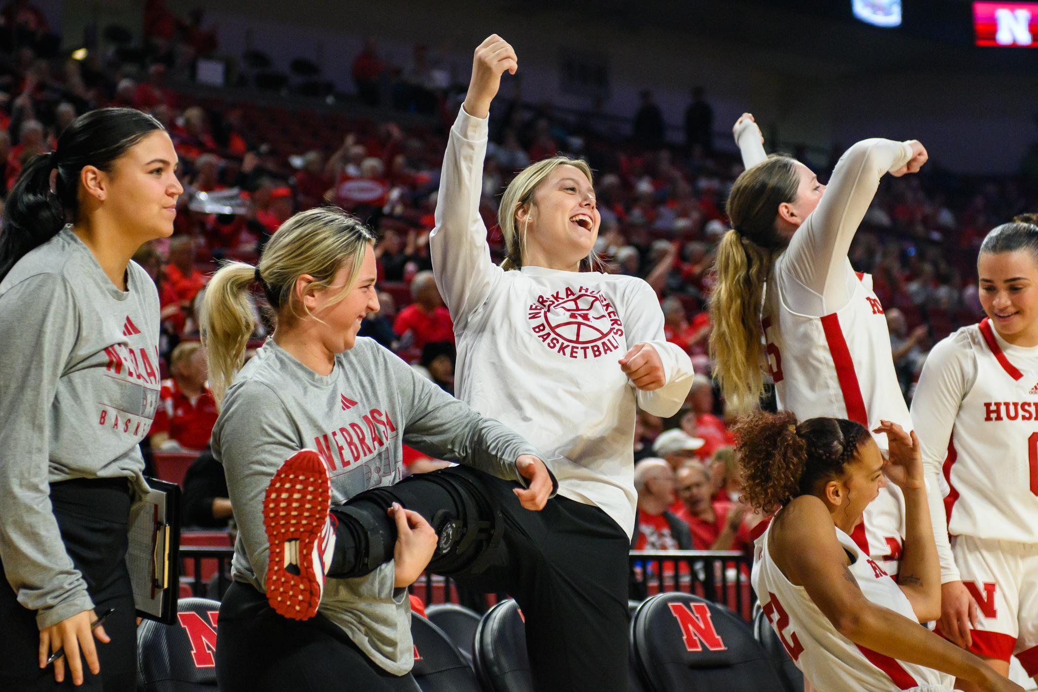 10_Maddie Krull, Allison Weidner_WBB vs Northwestern State 1106