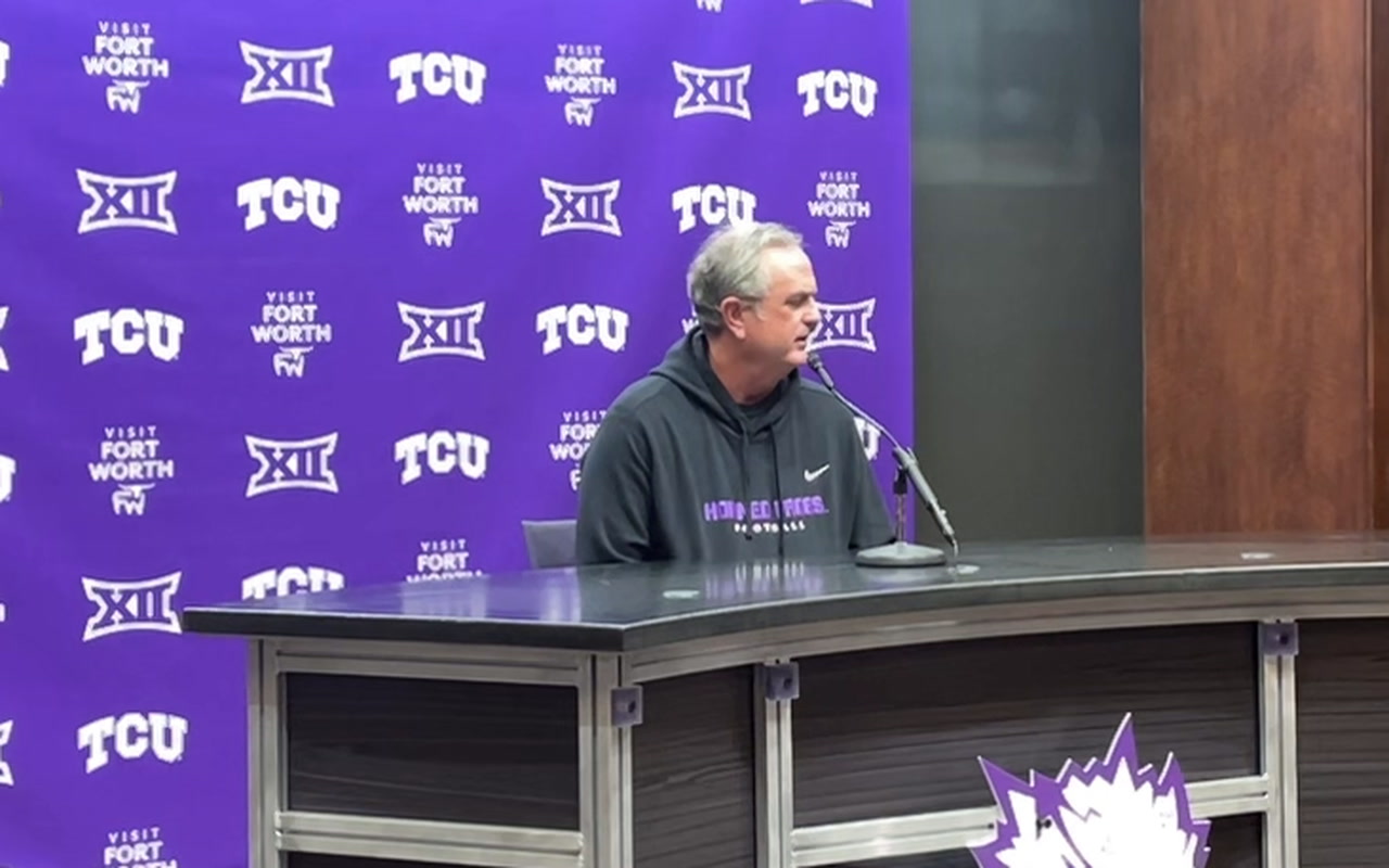 WATCH Sonny Dykes Addresses The Media Ahead Of Saturday S Game Sports Illustrated TCU