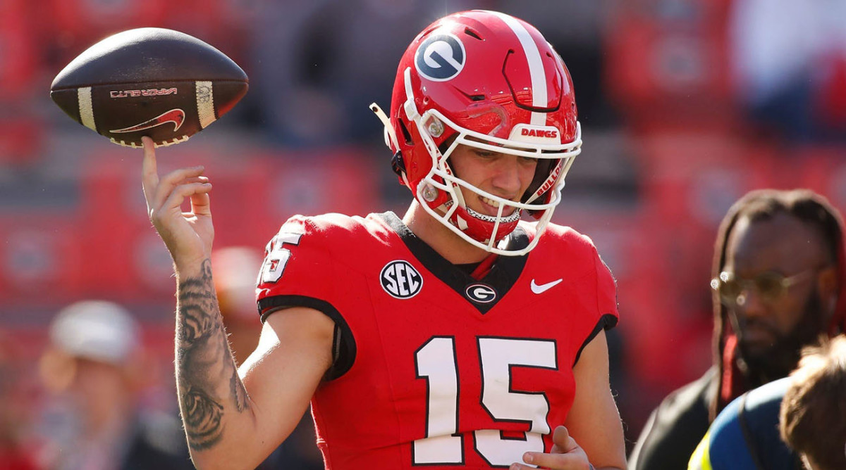 University of Georgia quarterback Carson Beck