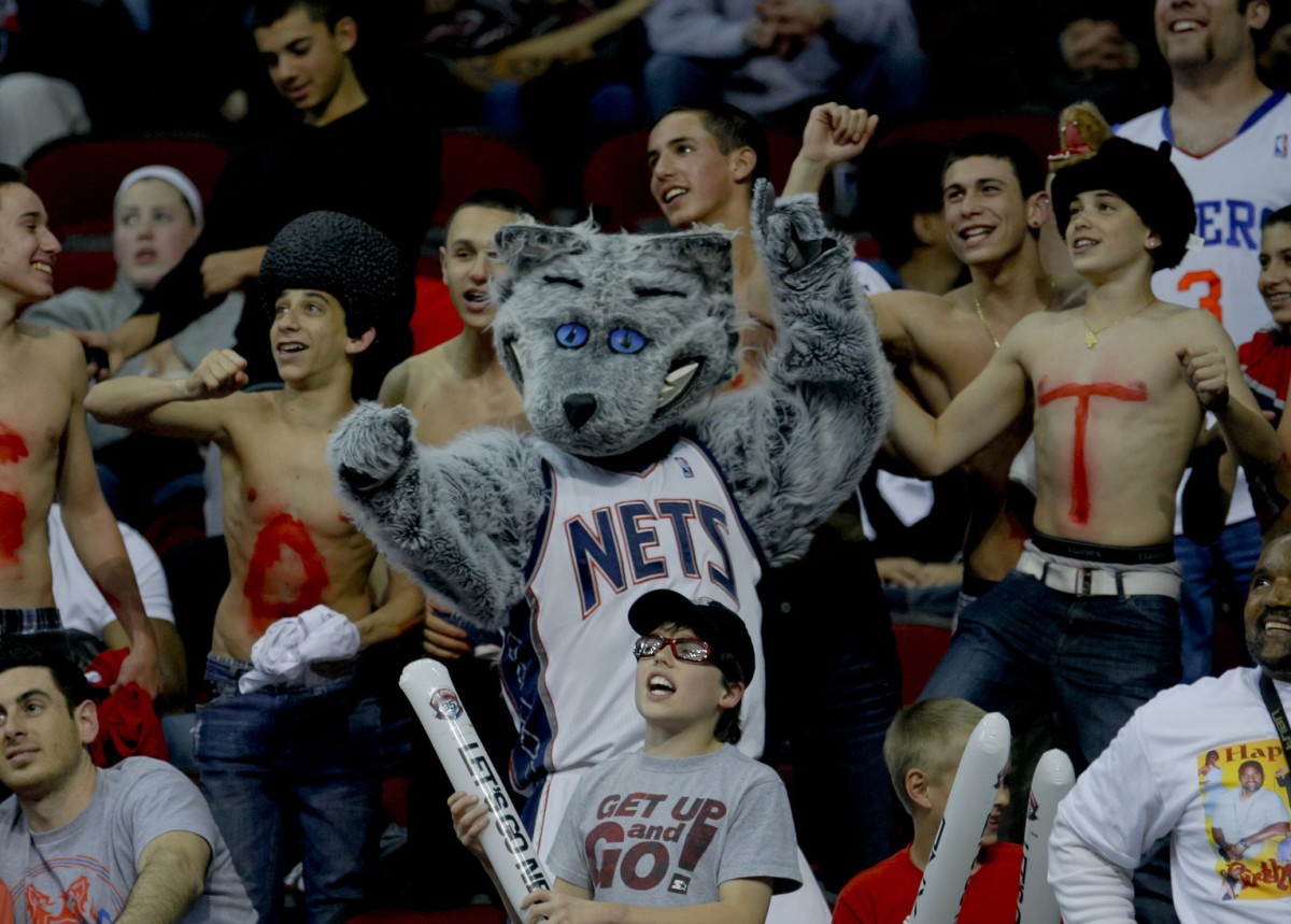 New jersey hot sale nets mascot