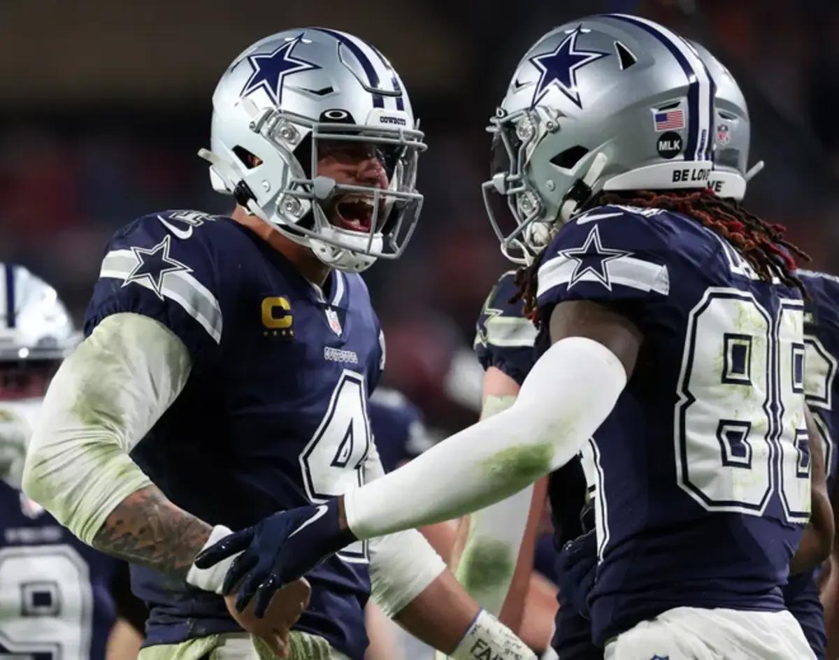 Dak Prescott (4) and CeeDee Lamb (88) have been in great form over the last three weeks.