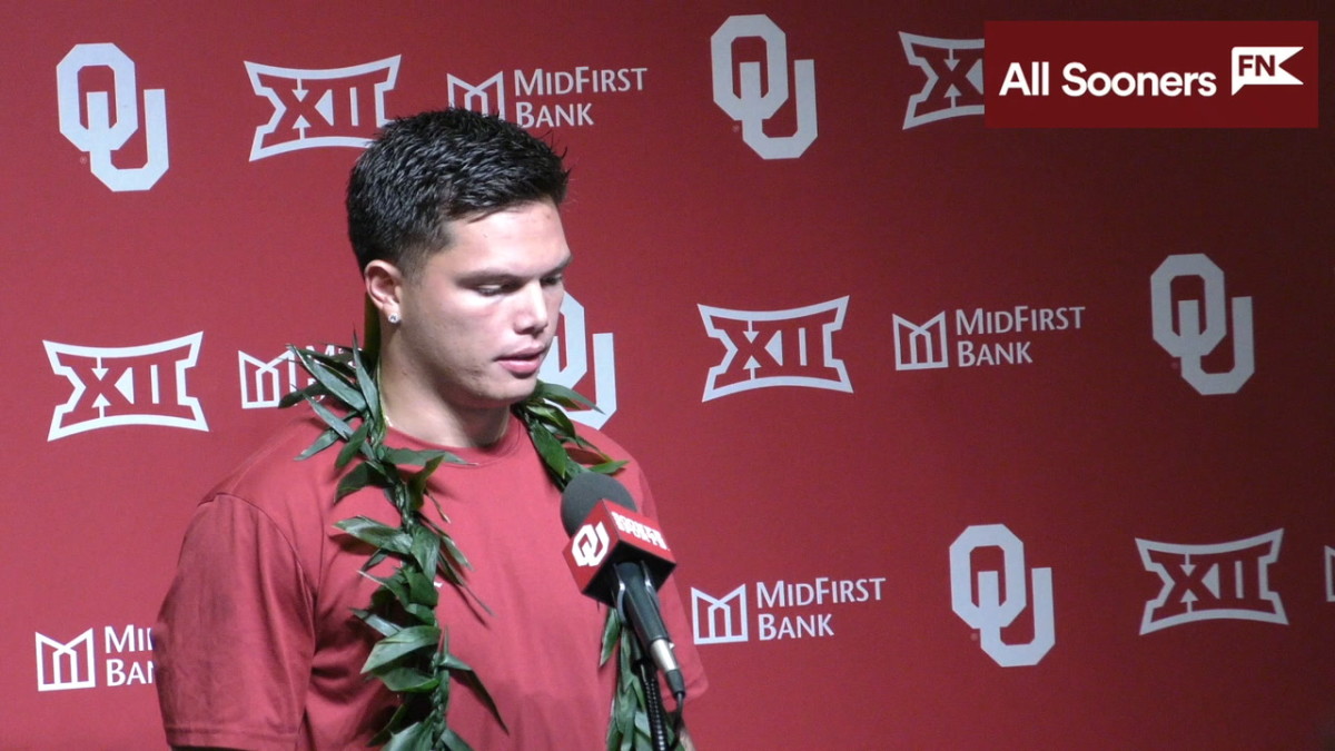 WATCH: Oklahoma QB Dillon Gabriel Interview - Sports Illustrated ...