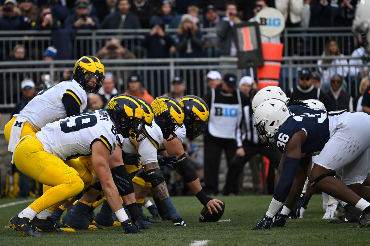 JJ McCarthy, Michigan Football, Offensive Line, Penn State