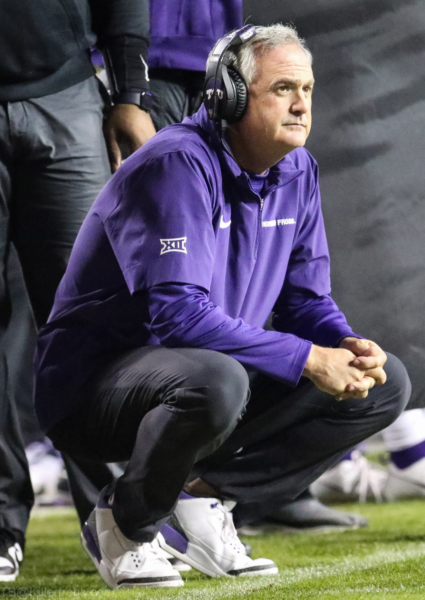 TCU head football coach Sonny Dykes.