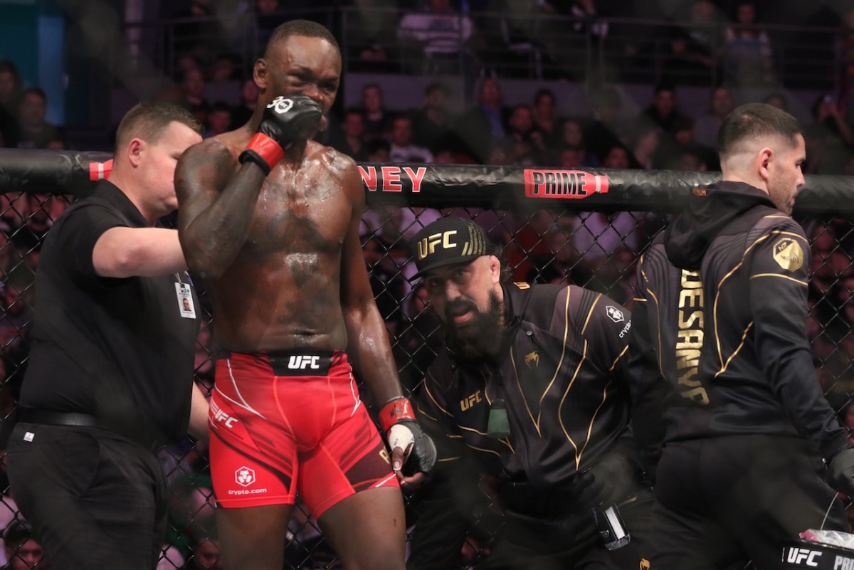 Adesanya lost the UFC middleweight title in his last fight. 