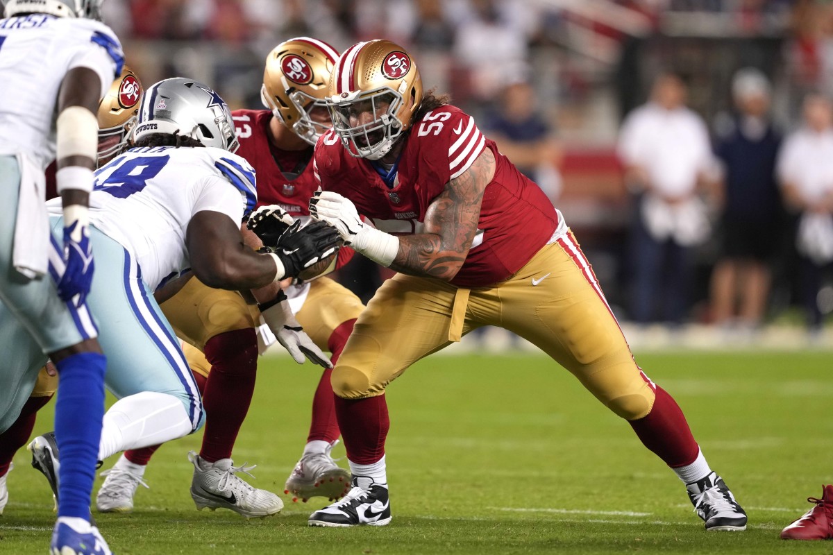 Can Jon Feliciano Solidify the Right Side of the 49ers Offensive Line? -  Sports Illustrated San Francisco 49ers News, Analysis and More