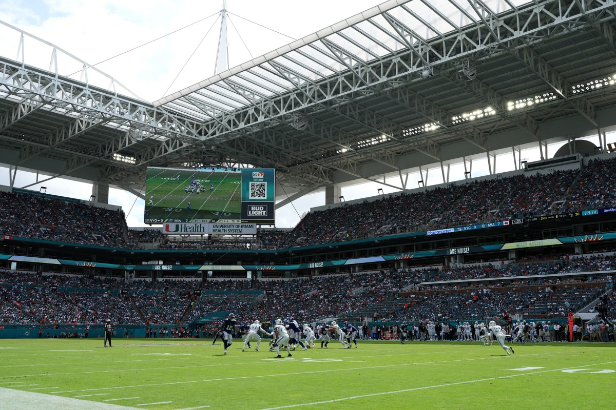 The Las Vegas Raiders will play at Hard Rock Stadium for the first time since 2018.