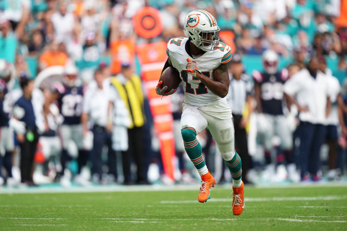 Miami Dolphins wide receiver Jaylen Waddle is part of arguably the best receiver duo in the NFL.