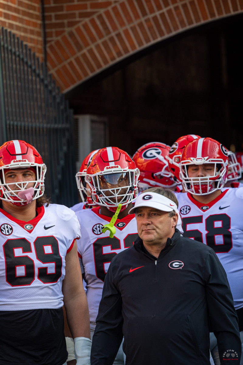 OC, Sedrick Van Pran and Kirby Smart